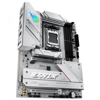 Материнская плата ASUS ROG STRIX B850-A GAMING WIFI, AM5, AMD B850, 4xDDR5, 2xSATA, 4xM.2, 1xPCIe 5.0 x16, 1xPCIe 4.0 x16, 1xPCIe x4, 1xDP, 1xHDMI, 1x2.5Gb LAN, 1xUSB-C 20Gbps, 1xUSB-C 10Gbps, 2xUSB-A 10Gbps, 4xUSB 5Gbps, 2xUSB-A 2.0, 3x3.5 мм, 7.1,