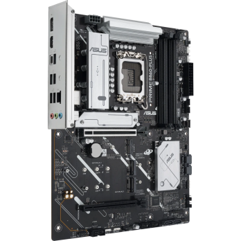 Материнская плата ASUS PRIME B860-PLUS-CSM, LGA 1851, Intel B860, 4xDDR5, 4xSATA, 3xM.2, 1xPCIe 5.0 x16, 1xPCIe 4.0 x16, 1xHDMI, 1xDP, 1x2.5Gb LAN, 2xUSB 2.0, 1xUSB 3.2 Gen 1, 2xUSB 3.2 Gen 2, 1xUSB-C 3.2 Gen 2x2, 3x3.5 мм, 7.1, ATX