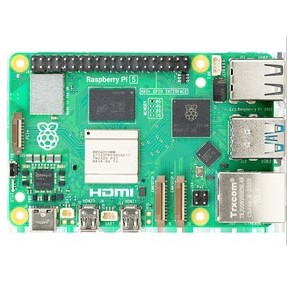 Одноплатный микрокомпьютер Raspberry Pi 5 4GB RAM на базе 4-ядерного процессора ARM Cortex-A76 2.4ГГц