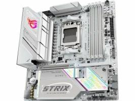 Материнская плата Asus ROG STRIX B850-G GAMING WIFI, AM5, AMD B850, 4xDDR5, 2xSATA, 4xM.2, 1xPCIe 5.0 x16, 1xHDMI, 1xDP, 1x2.5Gb LAN, Wi-Fi 7, Bluetooth 5.4, 1xUSB-C 20Gbps, 1xUSB-C 10Gbps, 2xUSB-A 10Gbps, 4xUSB-A 5Gbps, 2xUSB-A 2.0, 2x3.5 мм, 7.1, 