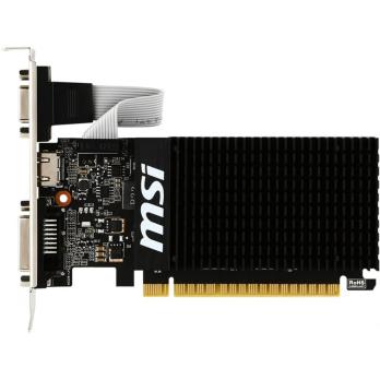 Видеокарта MSI PCI-E GT 710 2GD3H LP nVidia GeForce GT 710 2048Mb 64bit DDR3 954/1600 DVIx1/HDMIx1/CRTx1/HDCP Ret low profile