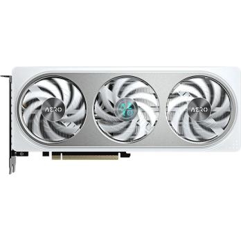 Видеокарта Gigabyte GeForce RTX 5060 Ti Aero OC, NVIDIA RTX 5060 Ti, 8 ГБ GDDR7, 128 бит, PCI-e 5.0, 1xHDMI, 3xDP, 2647 МГц