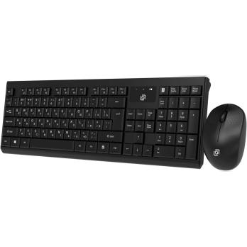 Комплект клавиатура+мышь Oklick S269W беспроводной, USB, 1600 DPI, чёрный