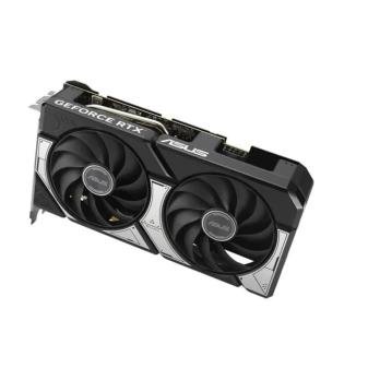 Видеокарта ASUS GeForce RTX 5060 Ti 8G DUAL OC Edition, NVIDIA RTX 5060 Ti, 8 ГБ GDDR7, 128 бит, PCI-e 5.0, 1xHDMI, 3xDP, 2632 МГц
