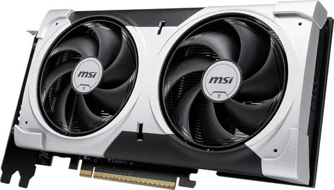 Видеокарта MSI RTX 5060 TI 8G VENTUS 2X PLUS, NVIDIA RTX 5060 Ti, 8 ГБ GDDR7, 128 бит, PCI-e 5.0, 1xHDMI, 3xDP, 2587 МГц