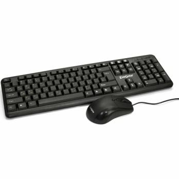 Комплект клавиатура+мышь ExeGate Professional Standard Combo MK120 проводной, USB, 1000 DPI, чёрный