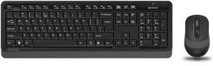Комплект клавиатура+мышь A4Tech FStyler FG1010 беспроводной, USB, 2000 DPI, чёрный