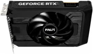 Видеокарта Palit GeForce RTX 5050 StormX OC, NVIDIA RTX 5050, 8 ГБ GDDR6, 128 бит, PCI-e 5.0, 1xHDMI, 3xDP, 2617 МГц