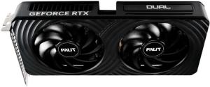 Видеокарта Palit GeForce RTX 5050 DUAL OC, NVIDIA RTX 5050, 8 ГБ GDDR6, 128 бит, PCI-e 5.0, 1xHDMI, 3xDP, 2647 МГц