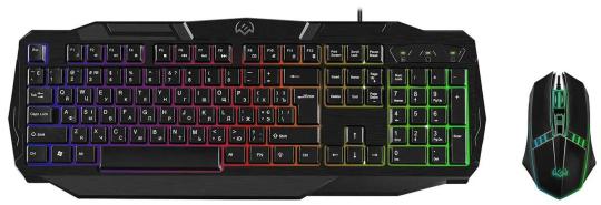 Игровой комплект клавиатура+мышь SVEN GS-9100 Игровой набор клавиатура+мышь SVEN GS-9100