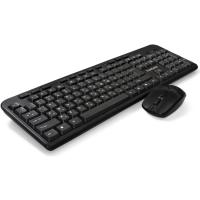 Комплект клавиатура+мышь ExeGate Professional Standard Combo MK240 беспроводной, USB, 1200 DPI, чёрный