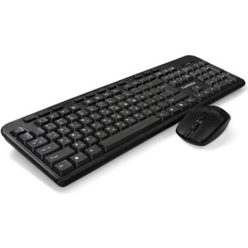 Комплект клавиатура+мышь ExeGate Professional Standard Combo MK240 беспроводной, USB, 1200 DPI, чёрный