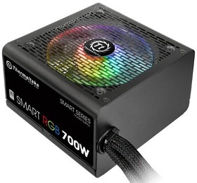 Блок питания Thermaltake Smart RGb (PS-SPR-0700NHSAWE-1), 700Вт, 80 PLUS, 120мм, черный