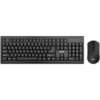 Комплект клавиатура+мышь Acer OKR120 беспроводной, USB, 1600 DPI, чёрный