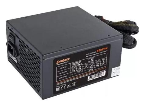 Блок питания ExeGate 850PPX (EX259613RUS-S), 850Вт, 140мм, модульный, черный