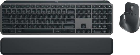 Клавиатура беспроводная Logitech MX Keys S Combo (920-011619) серый