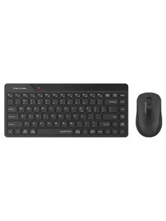 Комплект клавиатура+мышь A4Tech FStyler FG2200 Air2 беспроводной, USB, 1200 DPI, черный