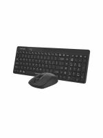Комплект клавиатура+мышь A4Tech FStyler FG2300 Air2 беспроводной, USB, 1200 DPI, чёрный