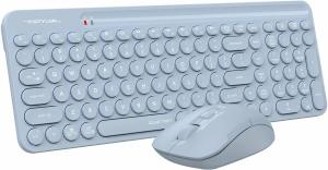 Комплект клавиатура+мышь A4Tech FStyler FG3300 Air2 беспроводной, USB, 2000 DPI, синий