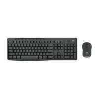 Комплект клавиатура+мышь Logitech MK370 беспроводной, USB, чёрный