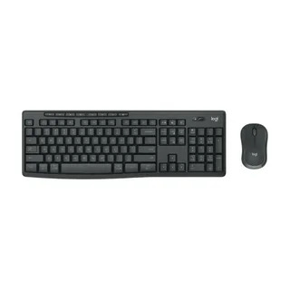 Комплект клавиатура+мышь Logitech MK370 беспроводной, USB, чёрный