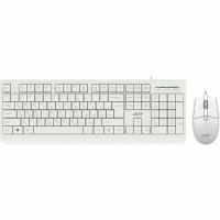 Комплект клавиатура+мышь Acer OCC400 проводной, USB, 2000 DPI, белый