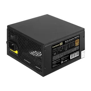 Блок питания ExeGate 900PPH (EX292160RUS), 900Вт, 80 PLUS Bronze, 120мм, черный
