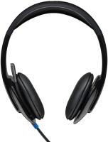 Гарнитура Logitech USB Headset H540 чёрный, проводная, USB