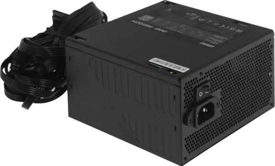 Блок питания MSI MAG A500DN (306-7ZP6A11-809), 500Вт, 80 PLUS Standard, 120мм, черный