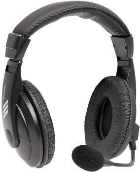 Гарнитура Defender Gryphon 750U чёрный, проводная