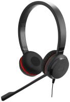 Гарнитура Jabra Evolve 20 SE Stereo MS чёрный, проводная, USB