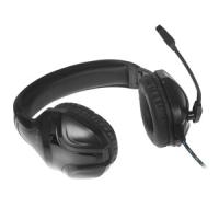 Гарнитура Oklick HS-L370G чёрный, проводная, 3.5 мм