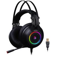 Гарнитура Bloody G528C чёрный, проводная, подсветка
