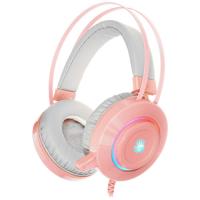 Гарнитура Bloody G521 розовый, проводная