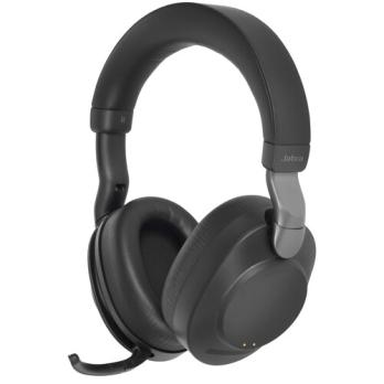 Гарнитура Jabra Evolve2 85 чёрный, беспроводная + проводная, Bluetooth, до 37 ч