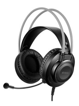 Гарнитура A4Tech Fstyler FH200i серый, проводная