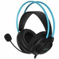Гарнитура A4Tech Fstyler FH200U серый/синий, проводная
