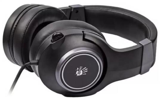 Гарнитура Bloody G350 чёрный, проводная, USB, подсветка