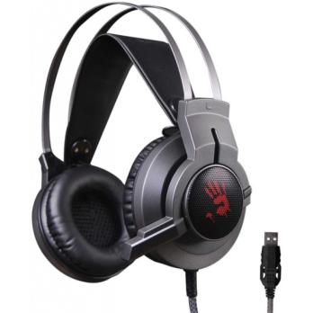 Гарнитура Bloody G437 чёрный, проводная, подсветка