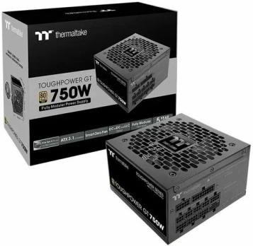 Блок питания Thermaltake ATX 750W Toughpower GT Gen.5 80+ gold (20+4pin) APFC 140мм fan 9xSATA Cab Manag RTL