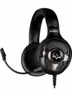 Гарнитура Sven AP-U1100MV чёрный, проводная, USB, подсветка