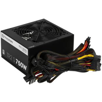 Блок питания Thermaltake ATX TR2 S, 750Вт, 80 PLUS WHITE, 120мм, черный