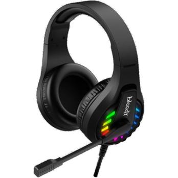 Гарнитура Bloody G230 чёрный, проводная, подсветка