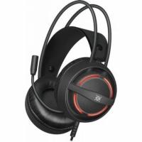 Гарнитура Defender Dexter RG чёрный, проводная, USB / 2 x mini jack 3.5 мм, подсветка