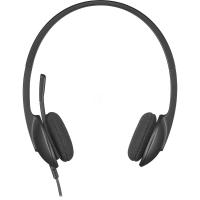 Гарнитура Logitech H340 чёрный, проводная, USB