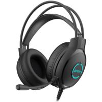 Гарнитура A4Tech Fstyler FH300U чёрный, проводная, USB, подсветка