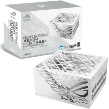 Блок питания ПК ASUS ROG-STRIX-1000P-GAMING-WHITE белый