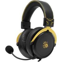 Гарнитура Bloody M590i Sports Lime жёлтый/чёрный, проводная