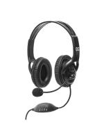 Гарнитура Exegate 960 USB Stereo чёрный, проводная, USB, регулятор громкости