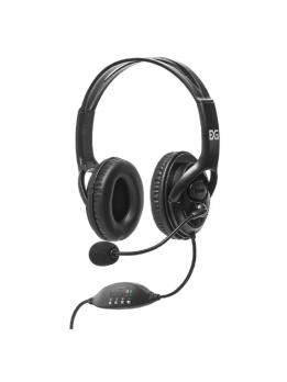 Гарнитура Exegate 960 USB Stereo чёрный, проводная, USB, регулятор громкости